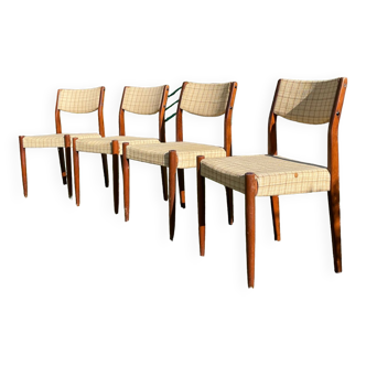 Set of 4 chairs by Cees Braakman for Pastoe