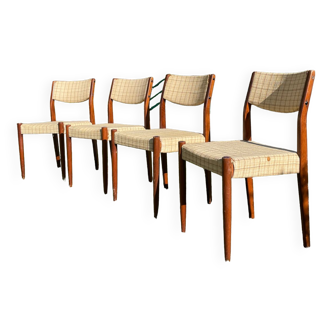 Ensemble de 4 chaises par Cees Braakman pour Pastoe