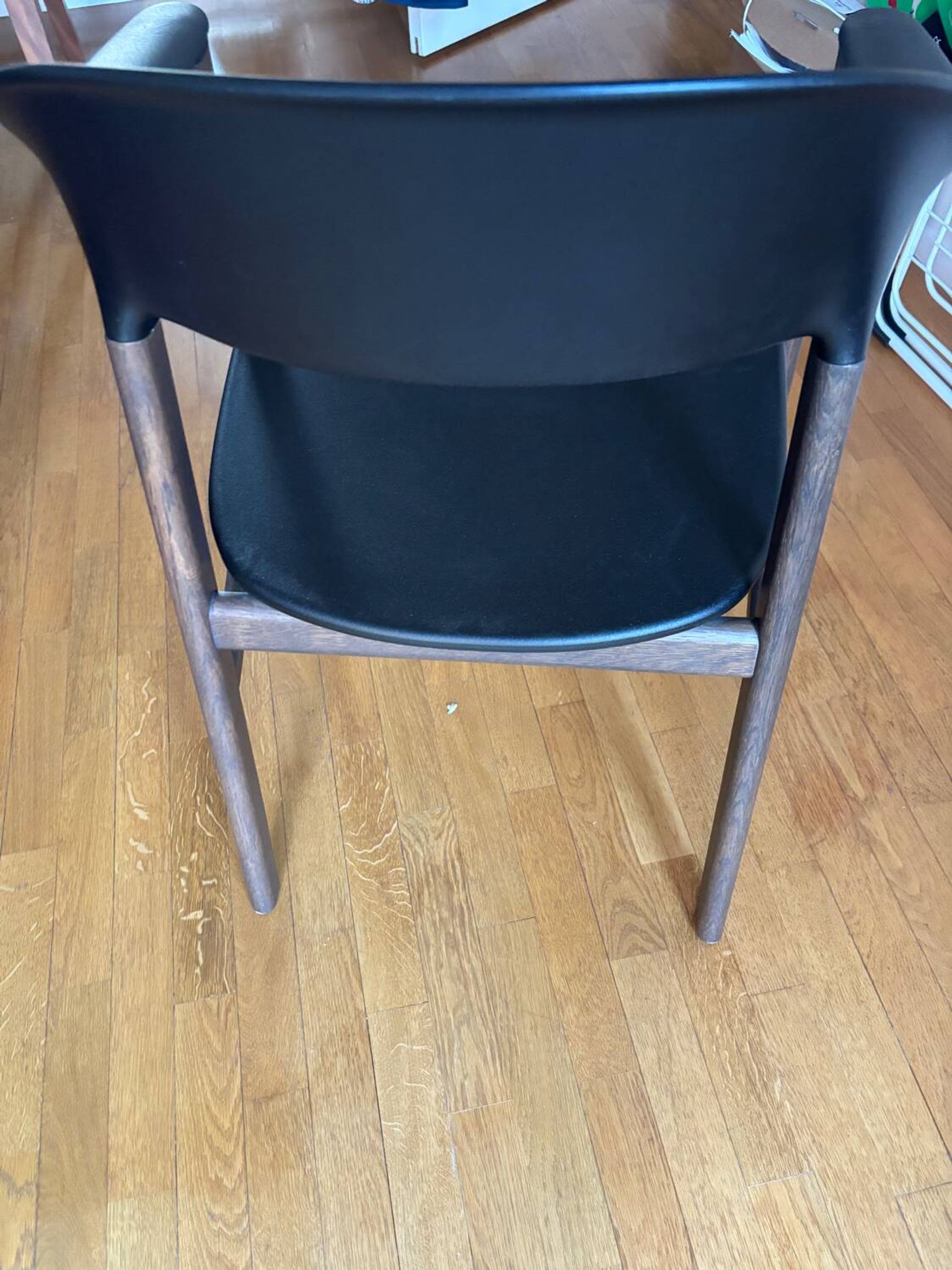 Black walnut armchair Herit - Normann Copenhagen