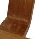 Mid Century Brutalist Tripod Chair Solid Oak Spain