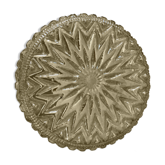 Vintage iridescent amber ceiling