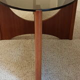 Designer coffee table Hugues Poignant 1960