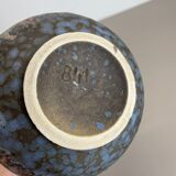 Set of 2 Pottery Vases Fat Lava Abstract Designed by Ruscha, Germany, 1960s