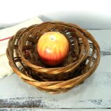 Pair of vintage bread baskets
