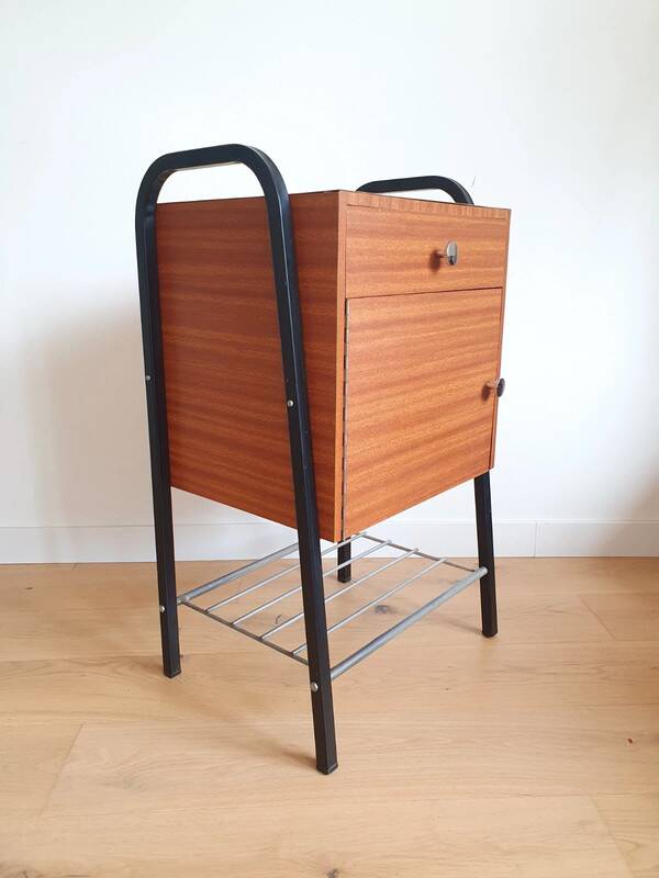 Side table, vintage bedside table