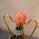 Bouteille « scoubidou » vintage