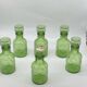 Vintage 1970 carafes / bottles / jugs, bubbled / textured glass