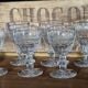 7 Verres à Vin Blanc/Porto Baccarat 1841