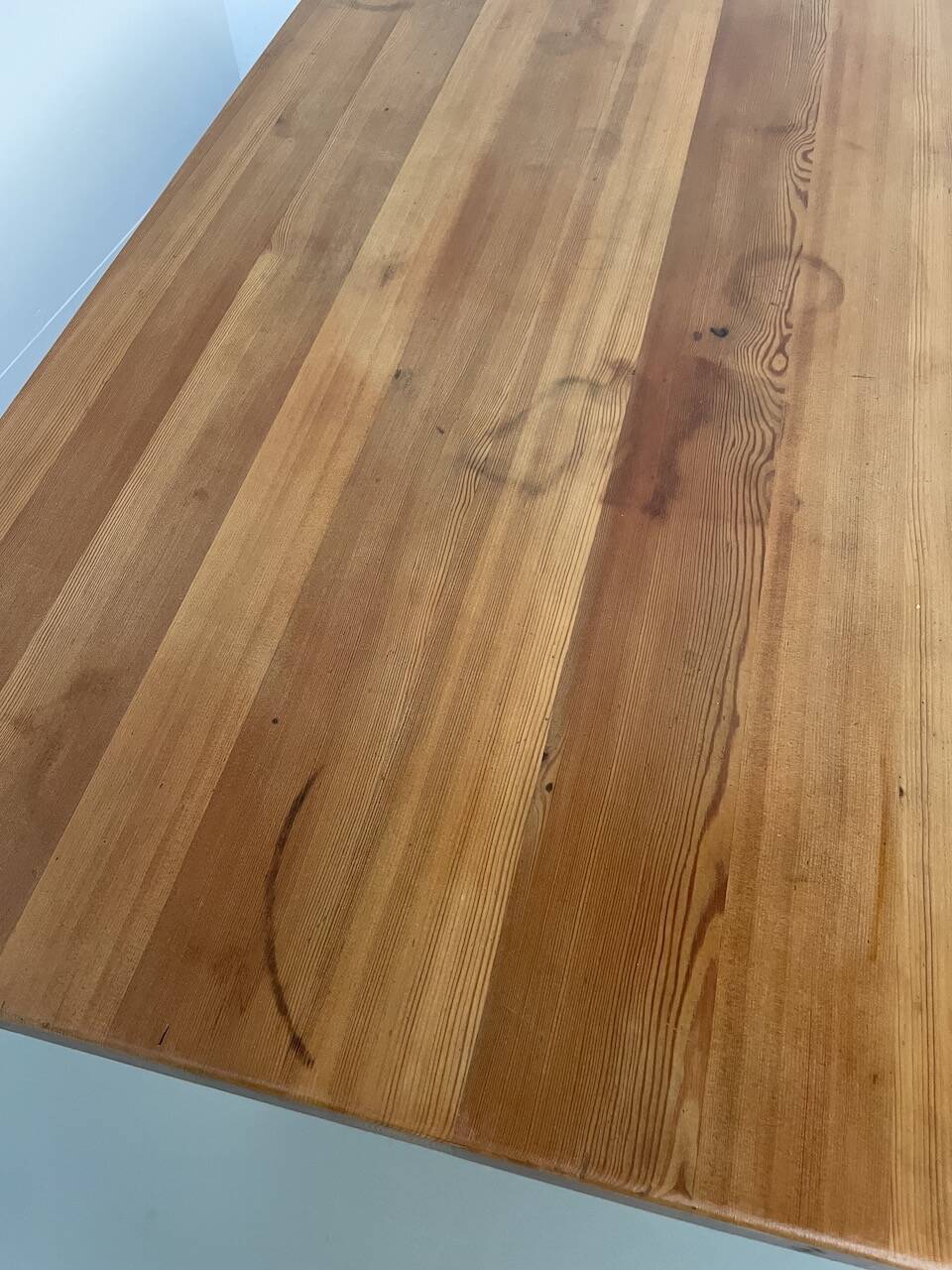 Set of table and 4 chairs, 60s mountain furniture