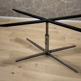 Coffee (or high) oval wooden table