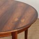 Round rosewood dining table by Johannes Andersen, 1960