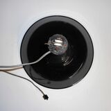 Industrial suspension black white enamelled iron