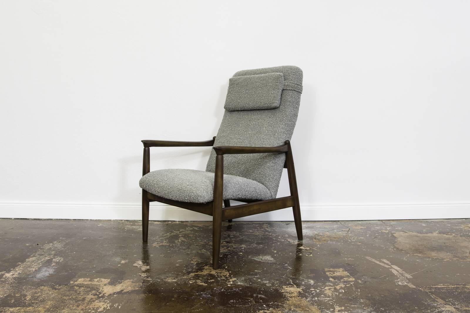 Mid-Century High Back Armchair by Edmund Homa, GFM, Poland, 1960s
