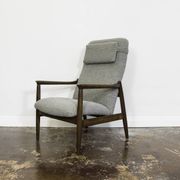 Mid-Century High Back Armchair by Edmund Homa, GFM, Poland, 1960s