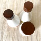 Mobil opaline oil and vinegar bowl, 1970s