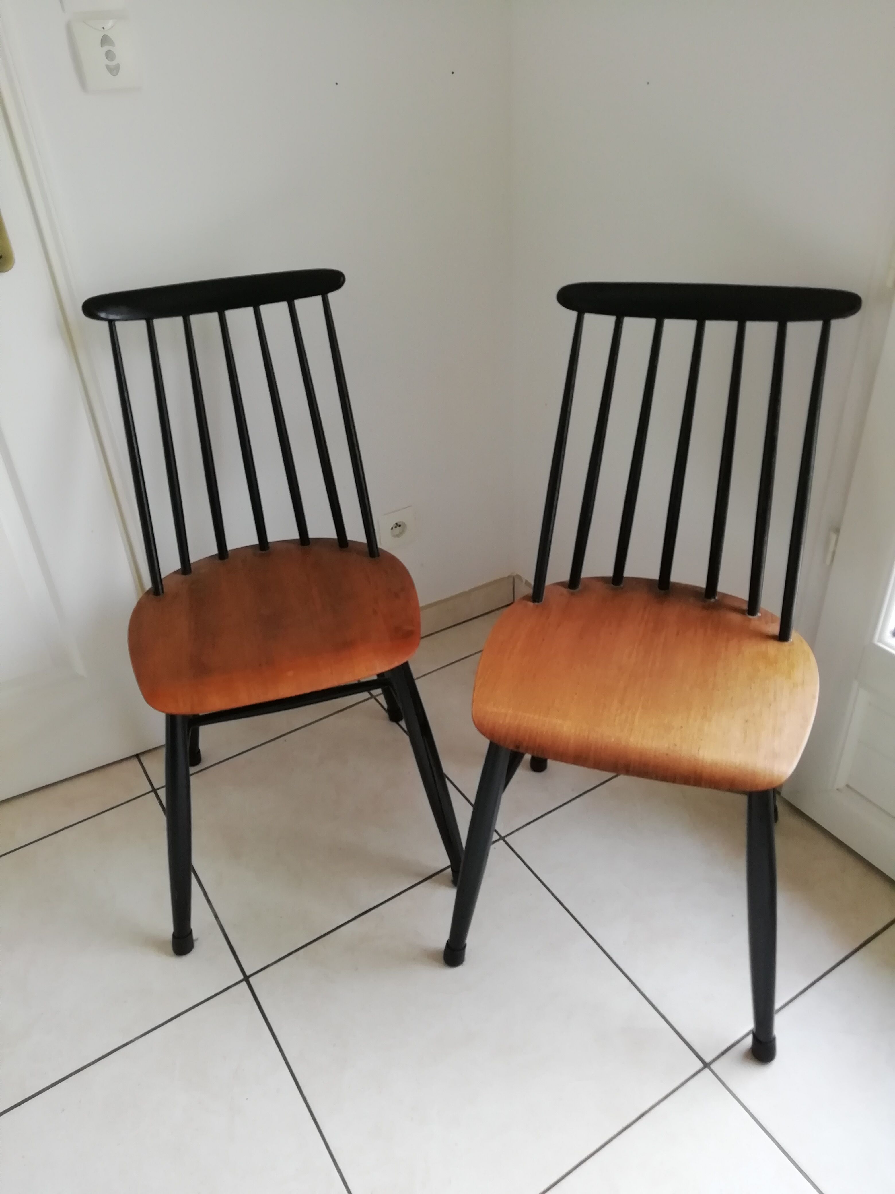 Paire de chaises, 1950