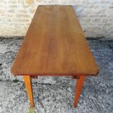 Oak table with two extensions