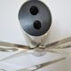 Stainless steel office set by Lerche Germany design 70s
