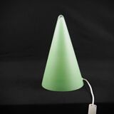 Teepee XL lamp in green opaline glass Vintage 90s design