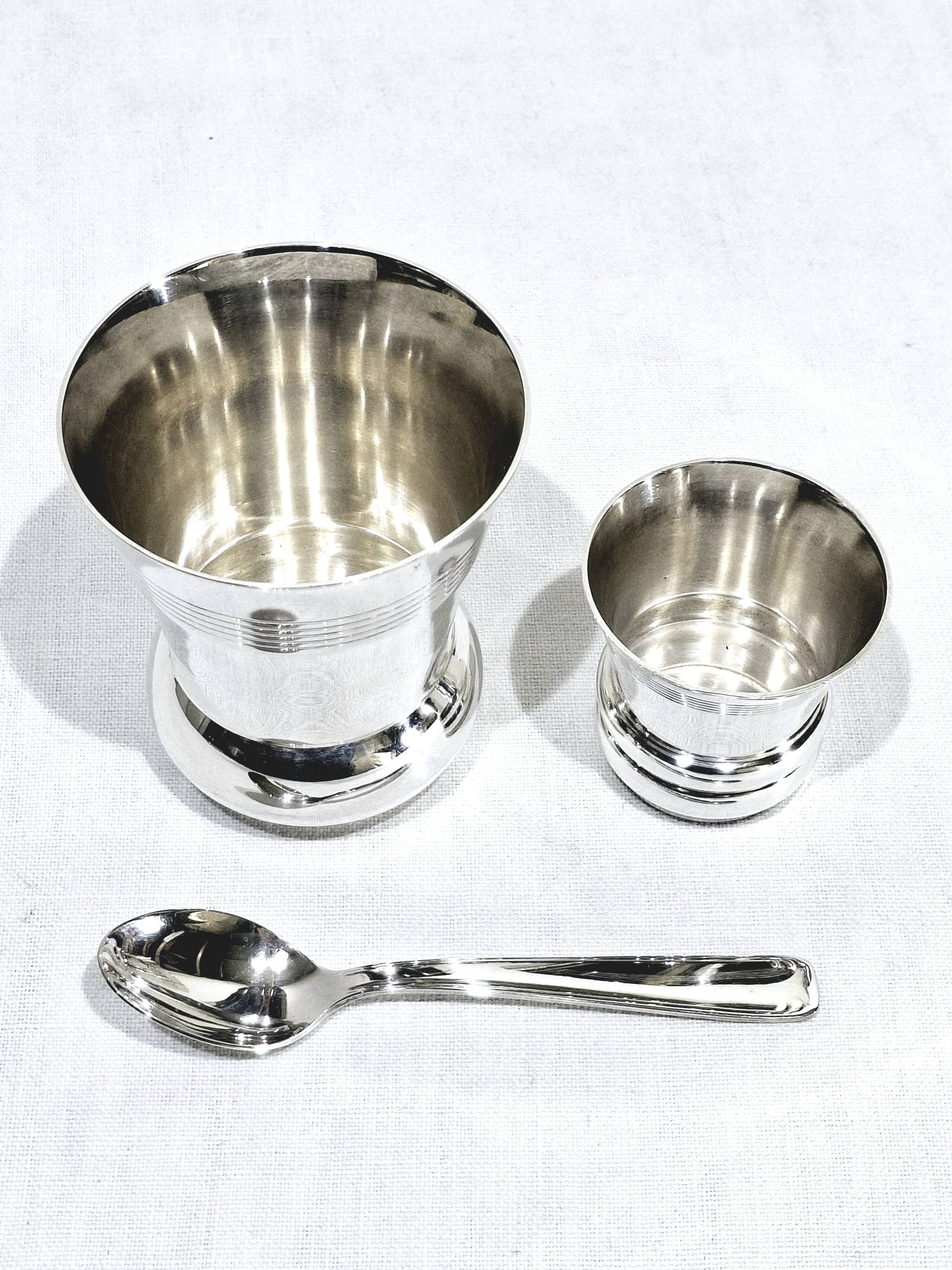 Silver-plated birth box