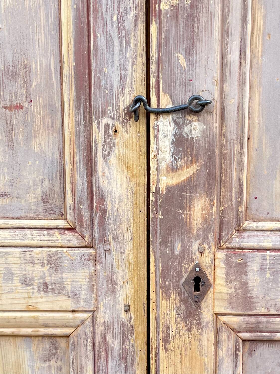 Patinated Parisian wardrobe