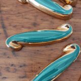 Set of twelve knife holders