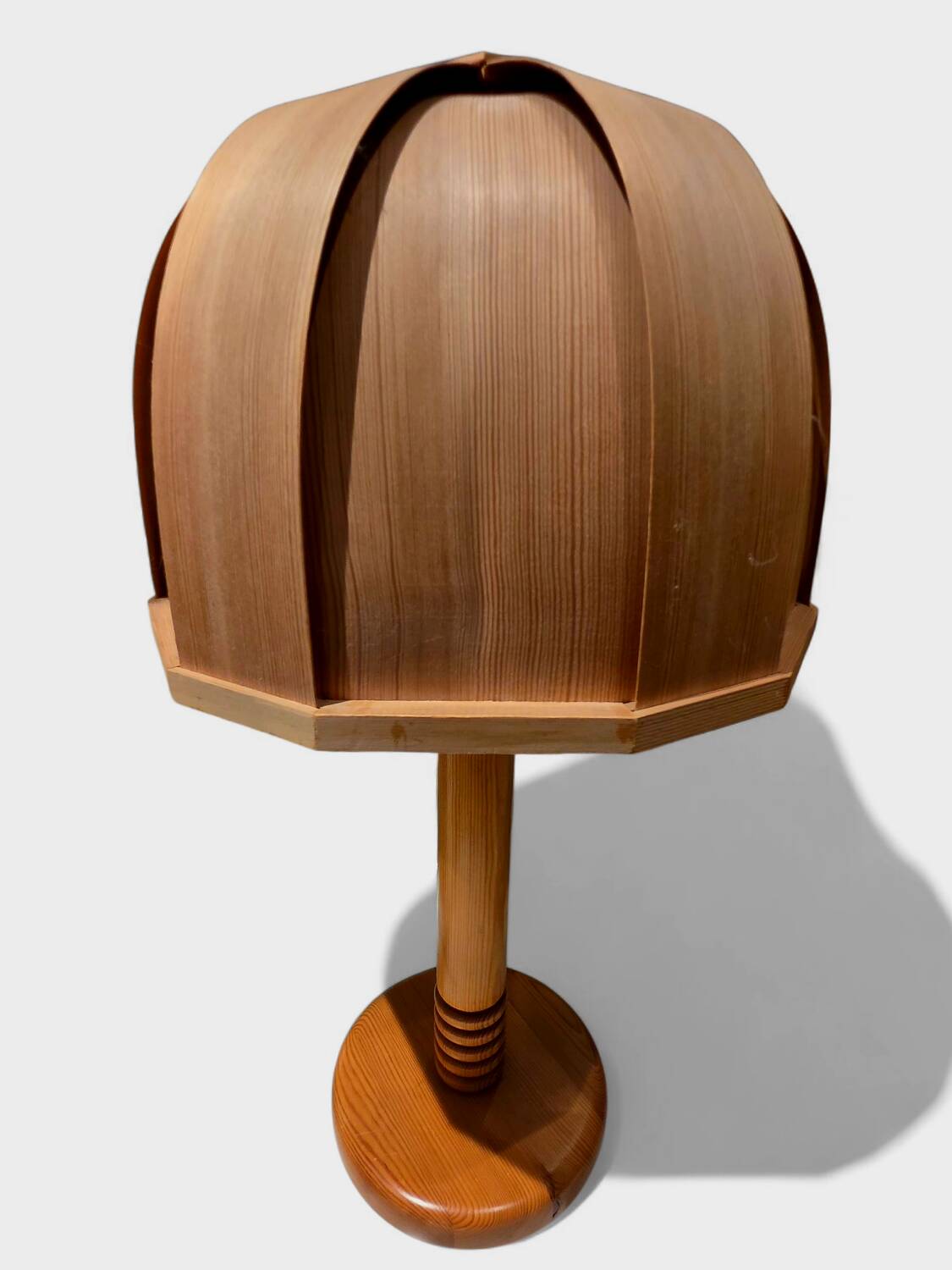 Vintage table lamp – GB Solbakens Svarveri – Circa 1970