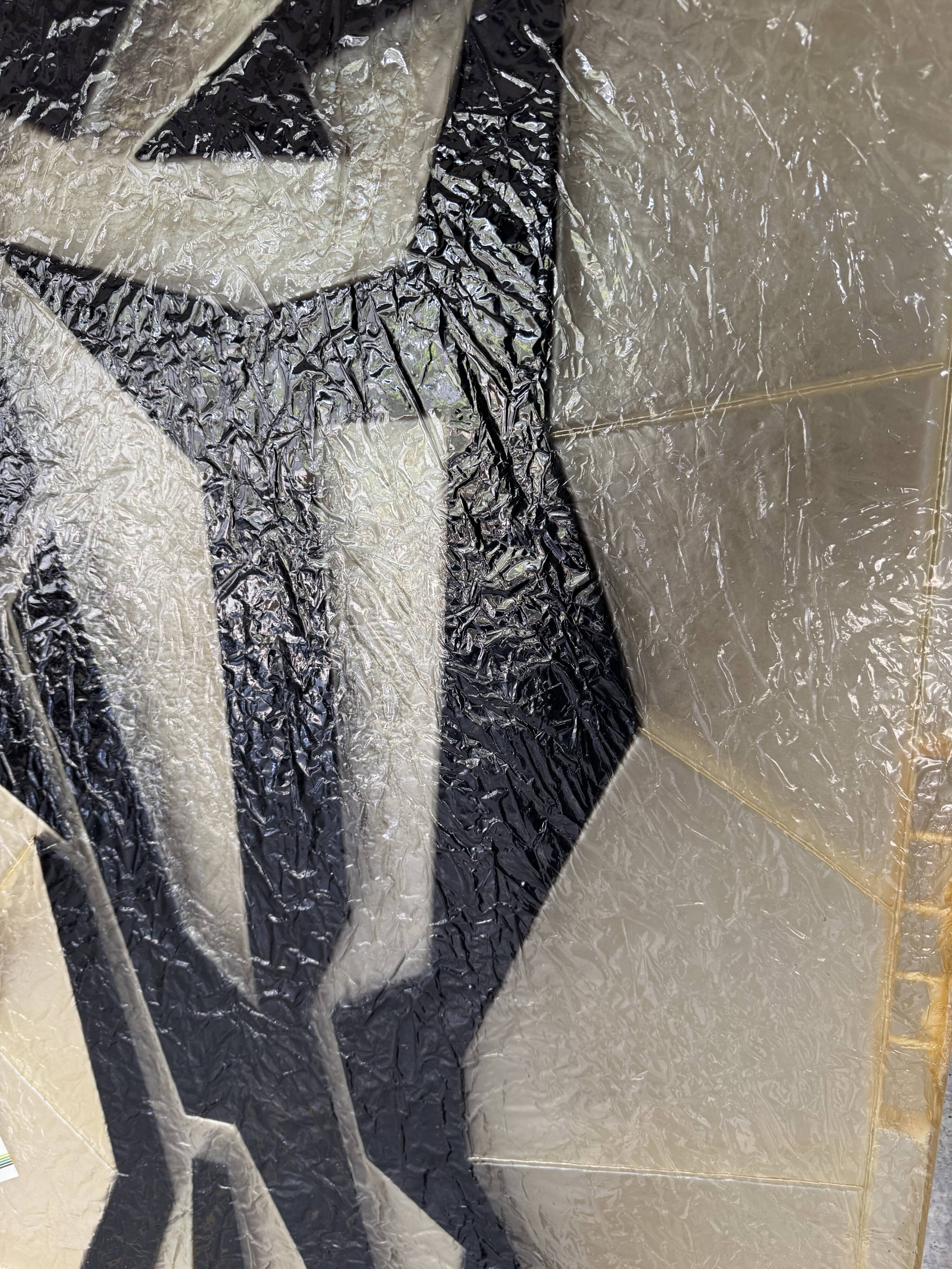Brutalist Fiberglass Door