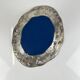 Openwork metal bowl with vine leaf and grape motif, 20th century