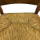 Art Deco chair minimalist oak wicker minimalist design