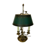 Lampe bouillotte en bronze et tôle, XXe siècle