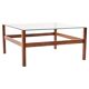 Table basse brésilienne minimaliste moderne du milieu du siècle dernier