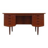 Teak desk, Danish design, 1970s, made in Denmark