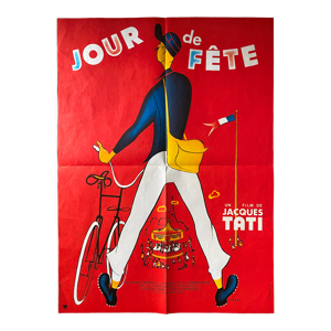 Affiche cinéma Jour de fête