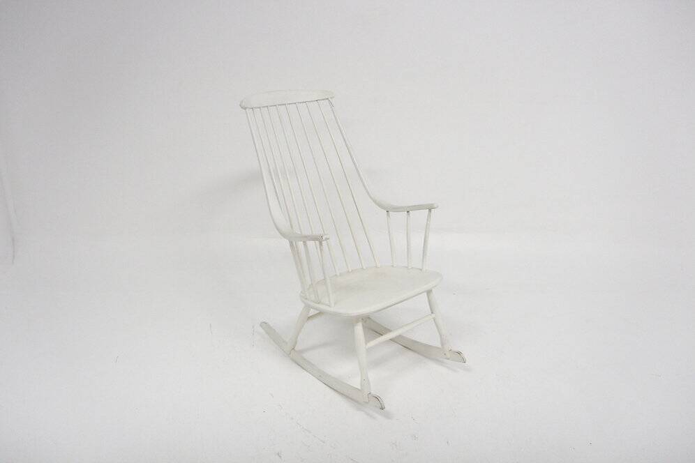 Scandinavian rocking chair "Bohem", Lena Larsson, Sweden, 1960