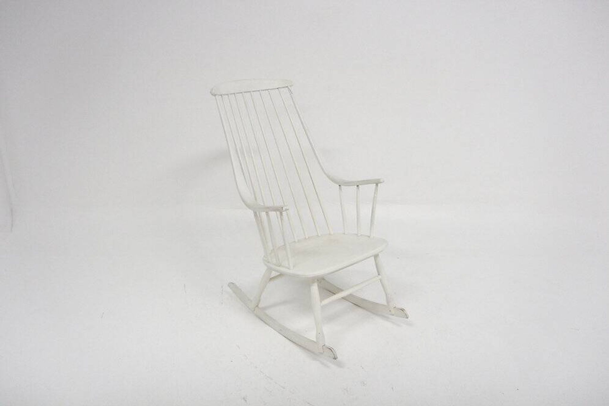 Scandinavian rocking chair "Bohem", Lena Larsson, Sweden, 1960