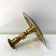 Antique brass candle holder