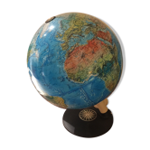 Bright earth globe