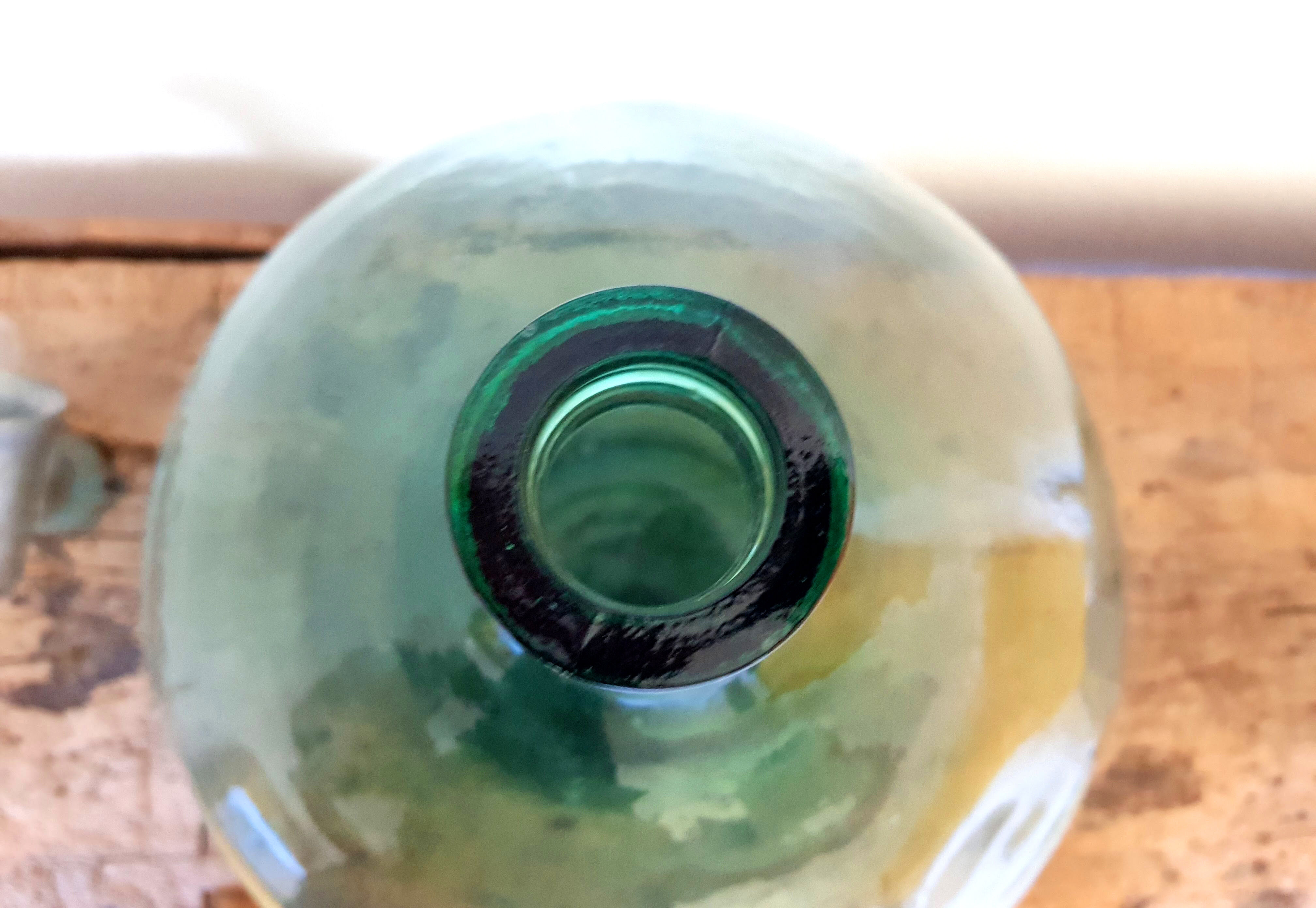 Green demijohn 20l