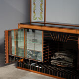 Sideboard with mirror by Luigi Brusotti, 1940