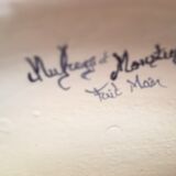 Water fountain Moustiers signed Mufraggi Handmade