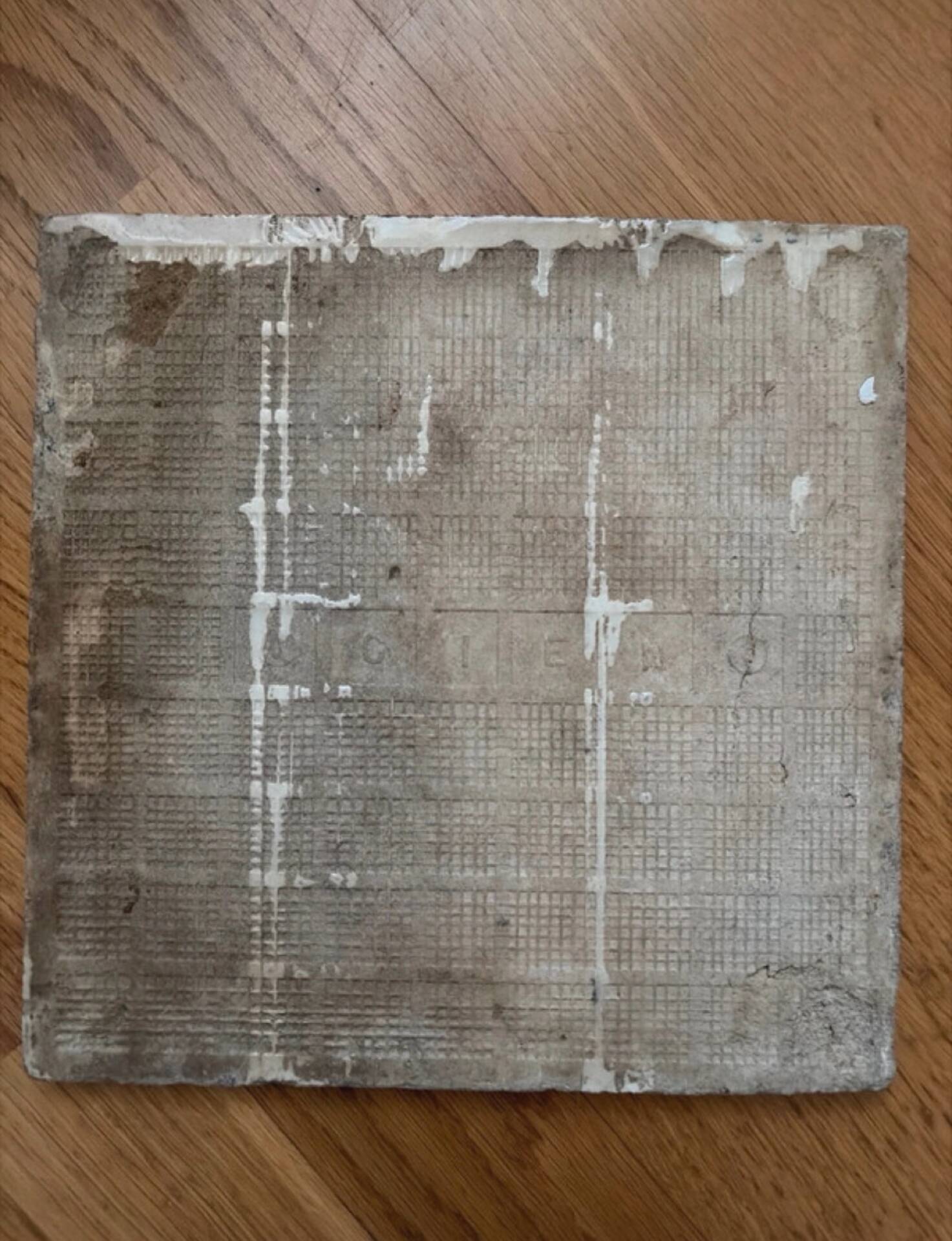 Gien ceramic vintage tile windmill Dutch