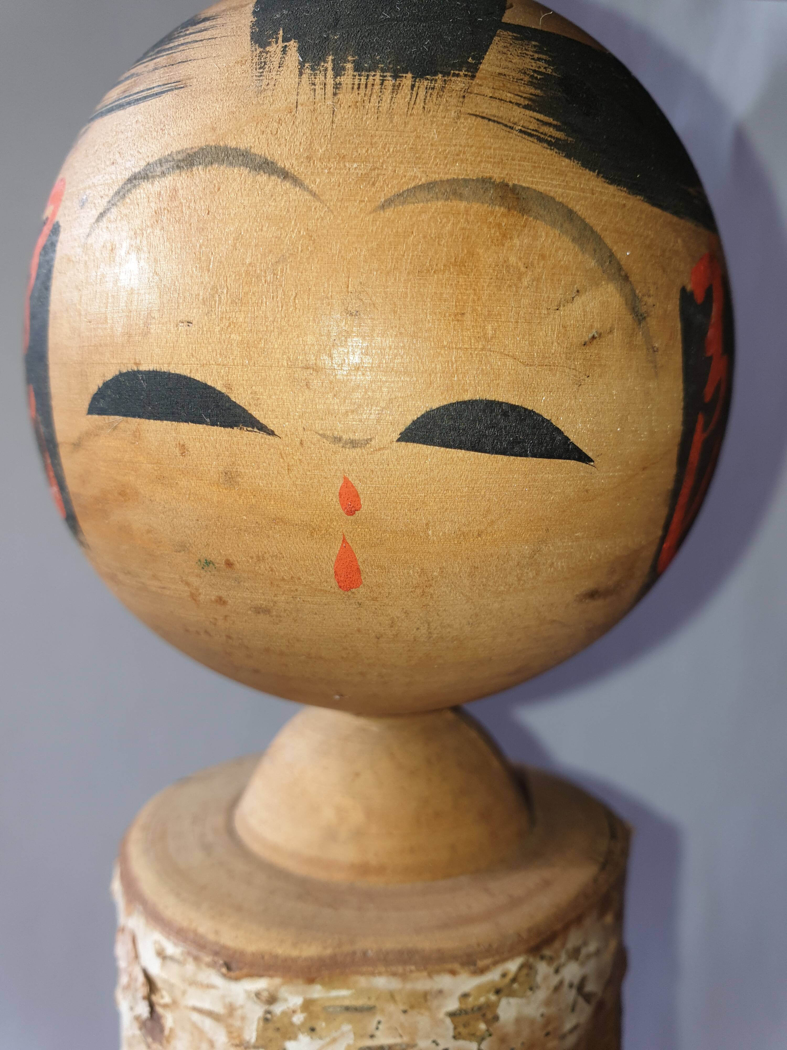 Traditional kokeshi doll