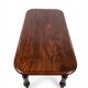 Solid mahogany console table