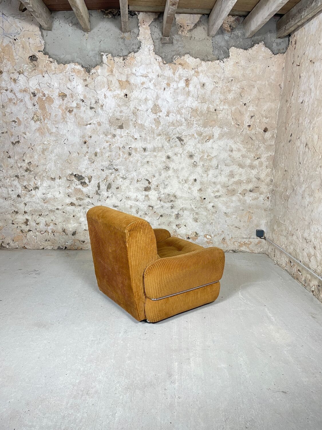 Pair of seventies armchairs