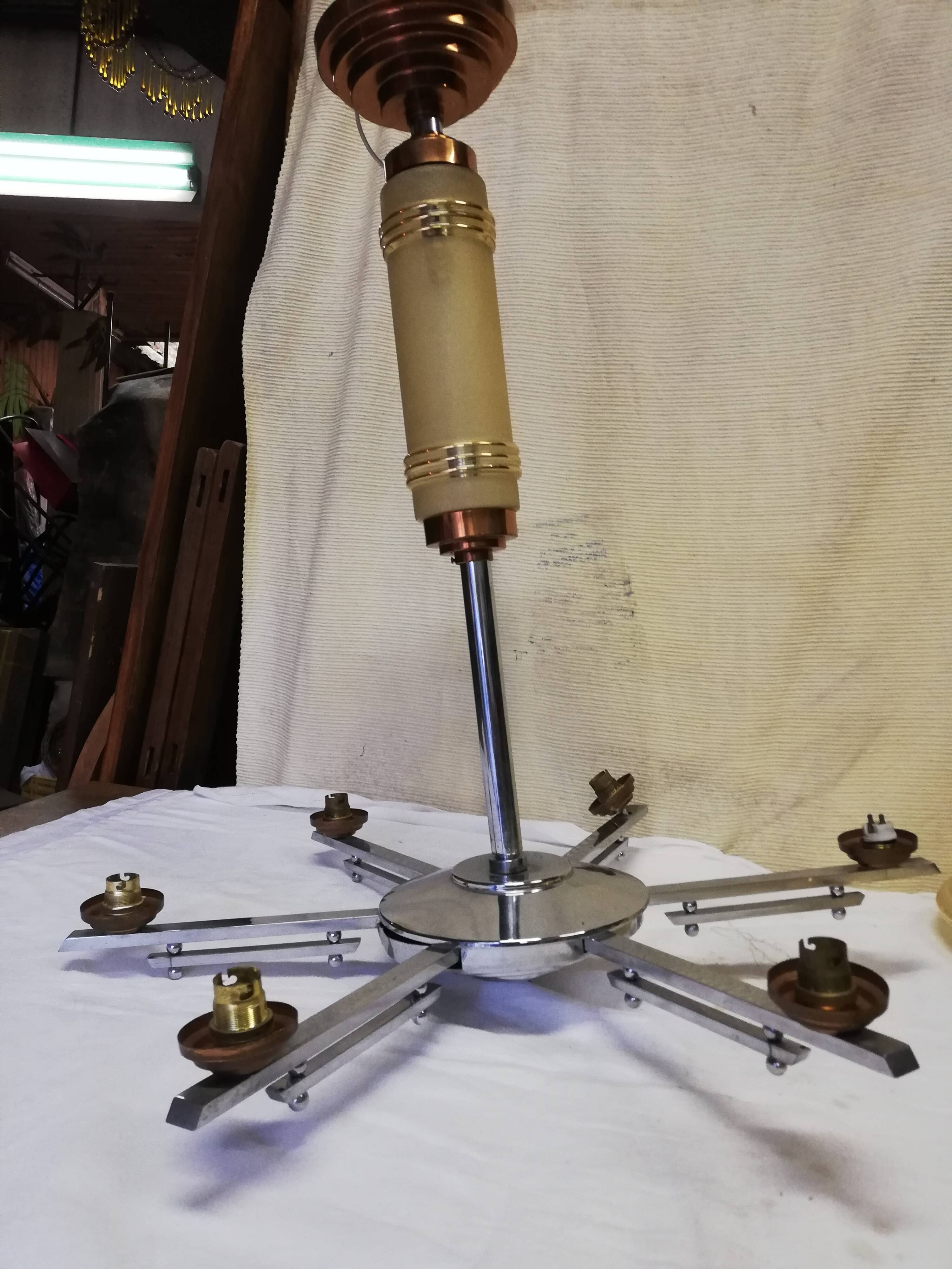 Art deco chandelier