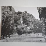 Anonymous silver photo orchard church south of france circa 1970