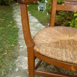 Straw Chair of time management board XVIII E