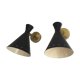 Pair of appliques design years 50
