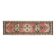 Orange Handmade Wool Turkish Vintage Oushak Runner Rug 94x324